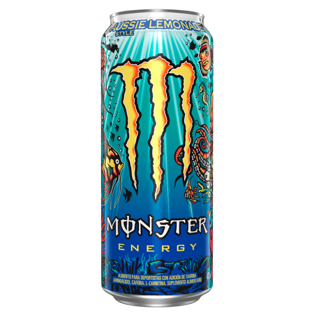 Monster Aussie Style Lemonade – 24 Pack