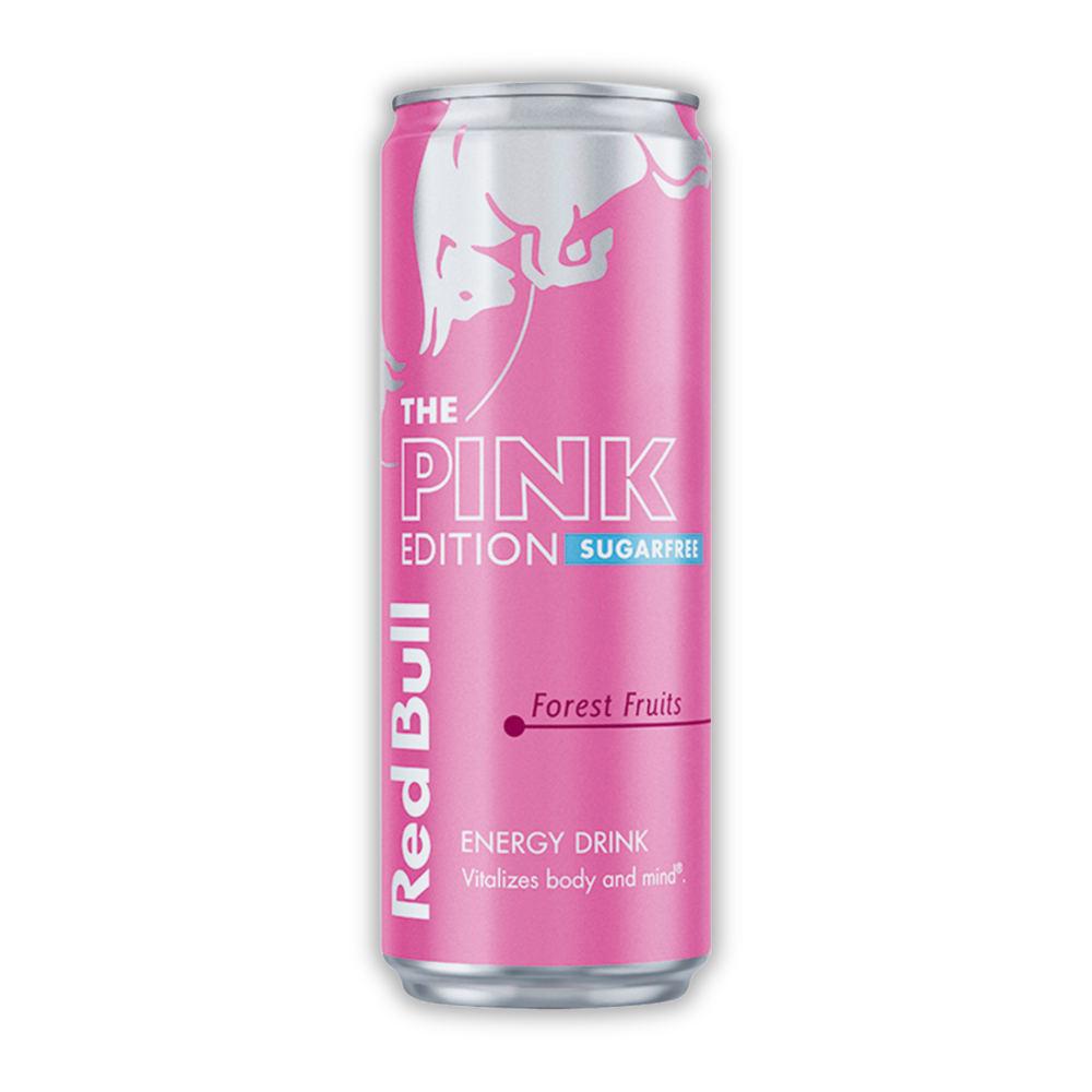 Red Bull Pink Forest Fruit Sugar-Free