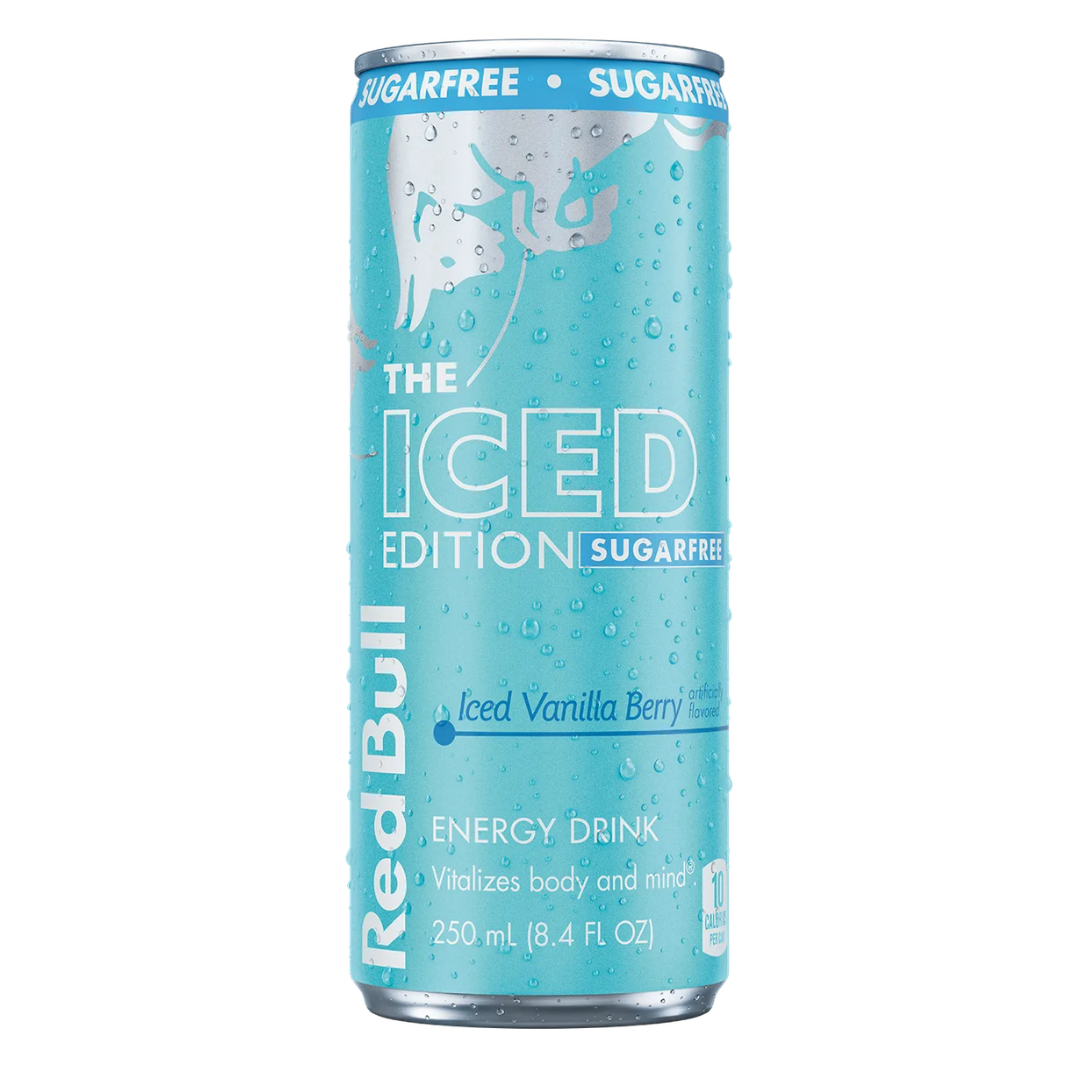 RED BULL WINTER EDITION SUGAR FREE – ICED VANILLA BERRY – 24 PACK