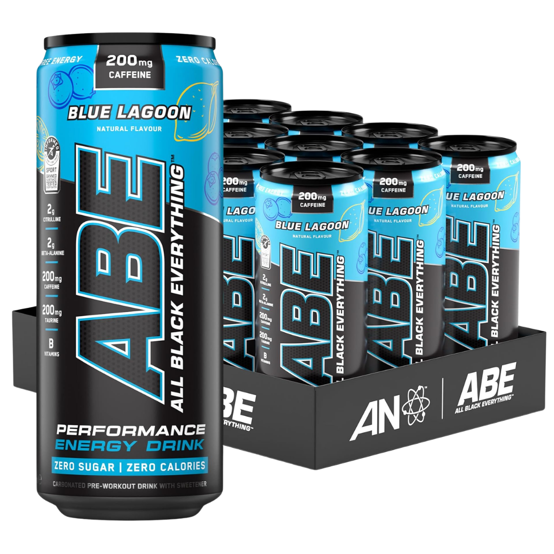 ABE Blue Lagoon Energy Drink – 12 Pack