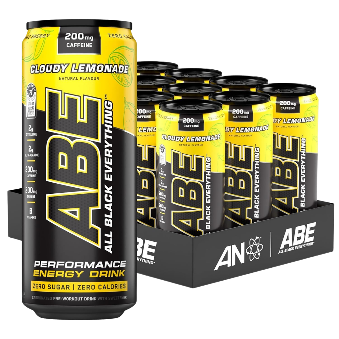 ABE Cloudy Lemonade Energy Drink – 12 Pack