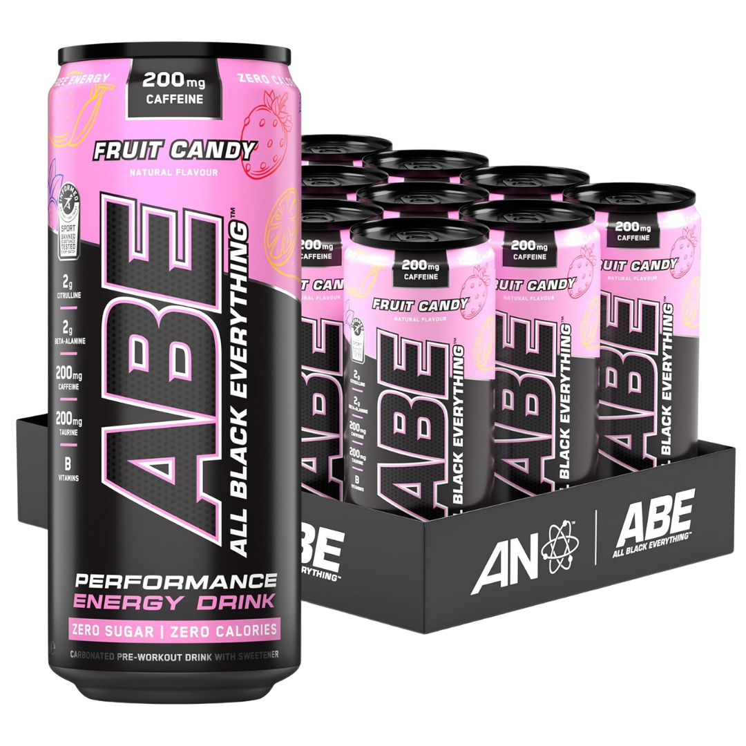 ABE Fruit Candy Energy Drink – 12 Pack