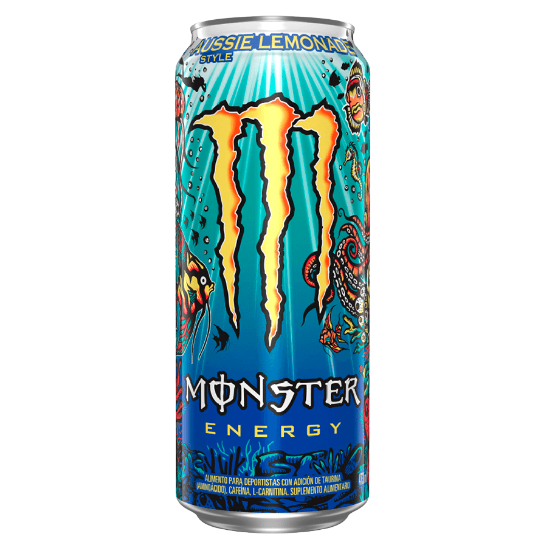 Monster Aussie Style Lemonade – 24 Pack