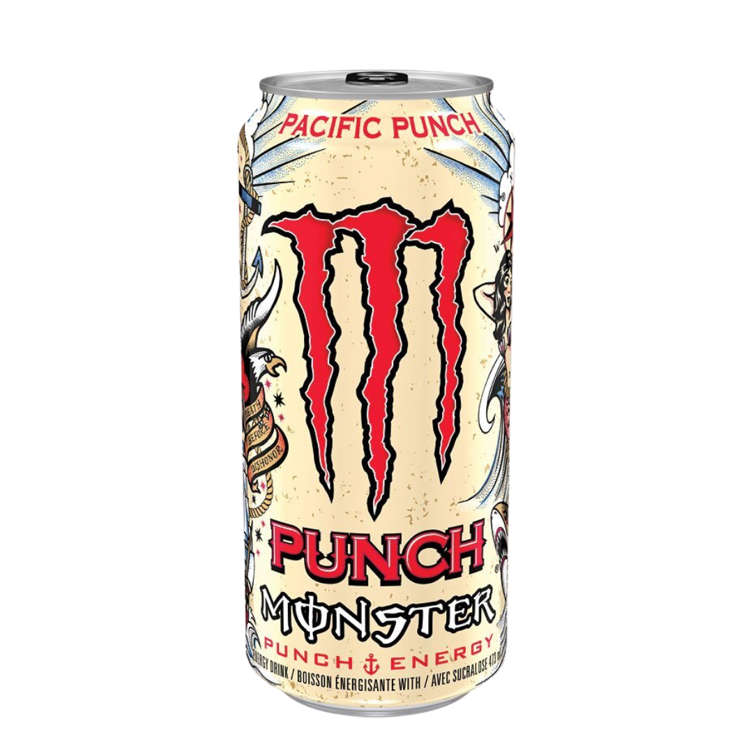 Monster Pacific Punch Energy Drink – 24 Pack