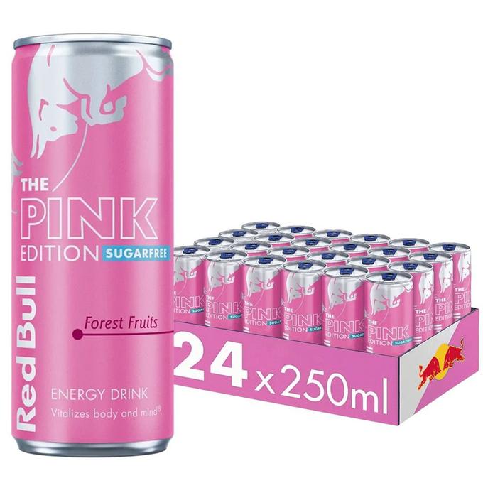 Red Bull Pink Forest Fruit Sugar-Free